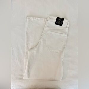 Banana Republic White Flare & Wide Leg Jeans